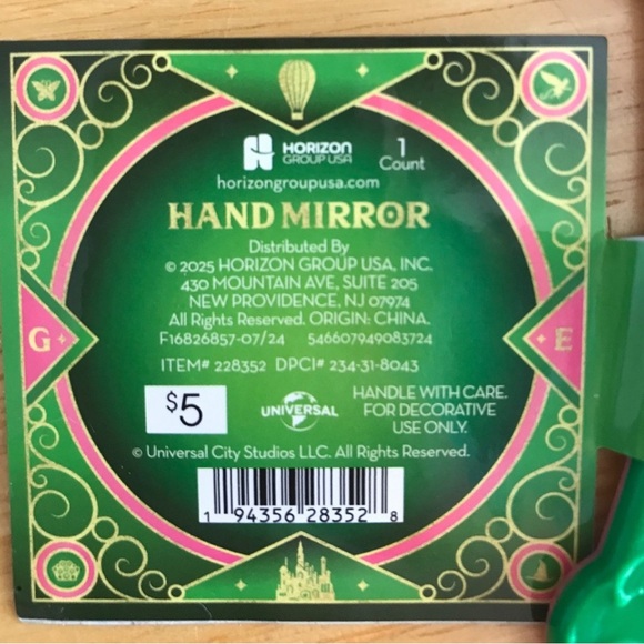 New Wicked Handheld Mirror - Picture 3 of 8